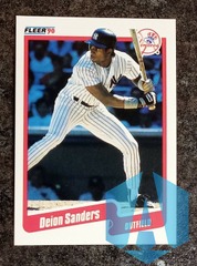 1990 Fleer LTD/LTEE Printed In Canada Deion Sanders #454 Vital Signs